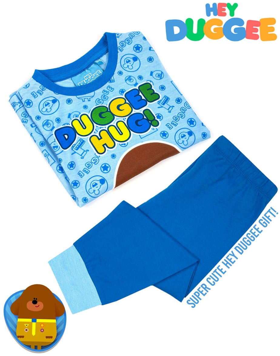 Vanilla Underground Hey Duggee Kids Long Leg Blue PJs
