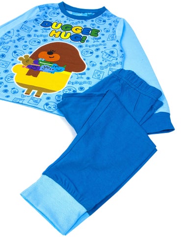 Vanilla Underground Hey Duggee Kids Long Leg Blue PJs