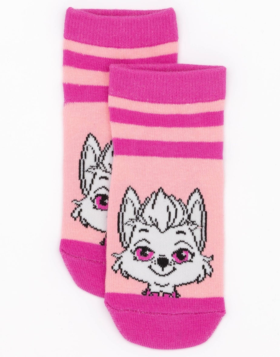 Paw Patrol Girls Multicoloured Character Calf Socks Set Of 5 (3 - 12 Younger)