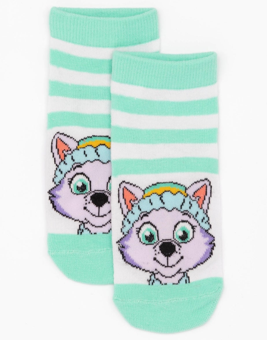 Paw Patrol Girls Multicoloured Character Calf Socks Set Of 5 (3 - 12 Younger)