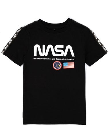 Vanilla Underground NASA Kids Black T-Shirt