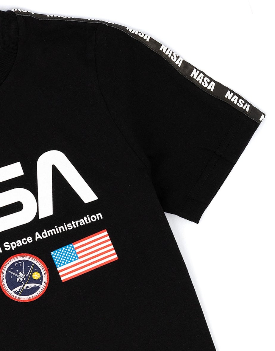 Vanilla Underground NASA Kids Black T-Shirt