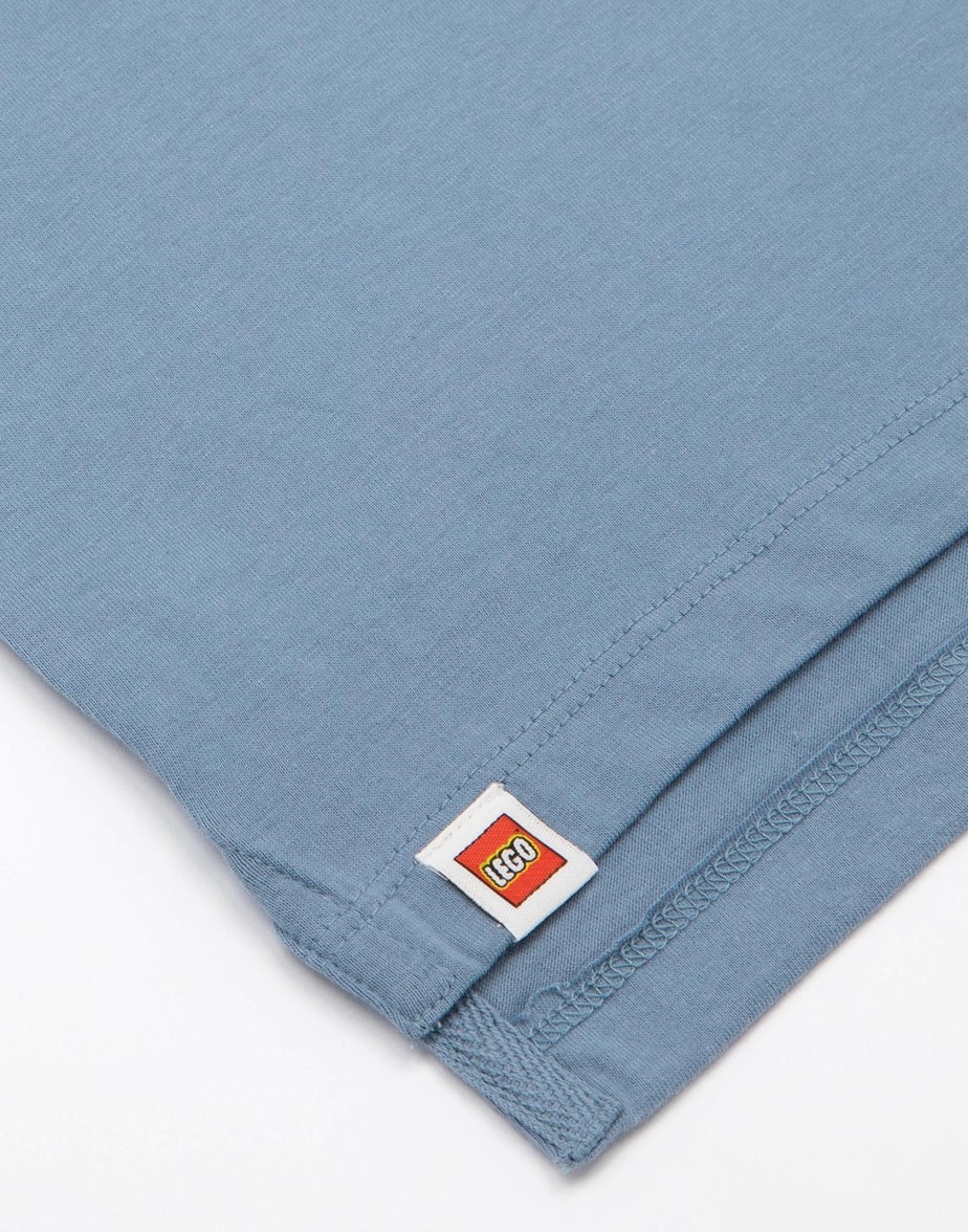 Lego Boys Blue Ninja Warrior Placement Print Short Sleeved T-Shirt (2 - 9 Years)
