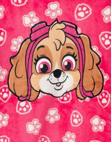 Vanilla Underground Paw Patrol Kids Pink Blanket Hoodie