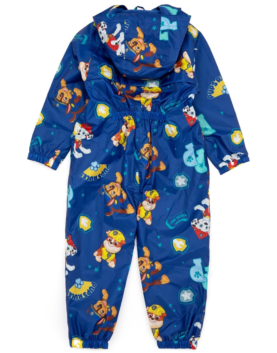 Paw Patrol Boys Blue Marshall Rubble & Chase Puddle Suit (2 - 7 Years)
