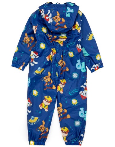Paw Patrol Boys Blue Marshall Rubble & Chase Puddle Suit (2 - 7 Years)