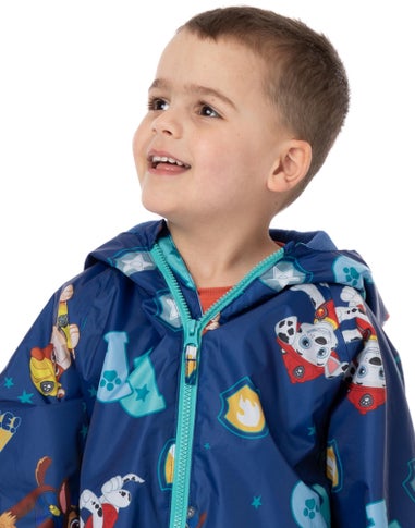 Paw Patrol Boys Blue Marshall Rubble & Chase Puddle Suit (2 - 7 Years)