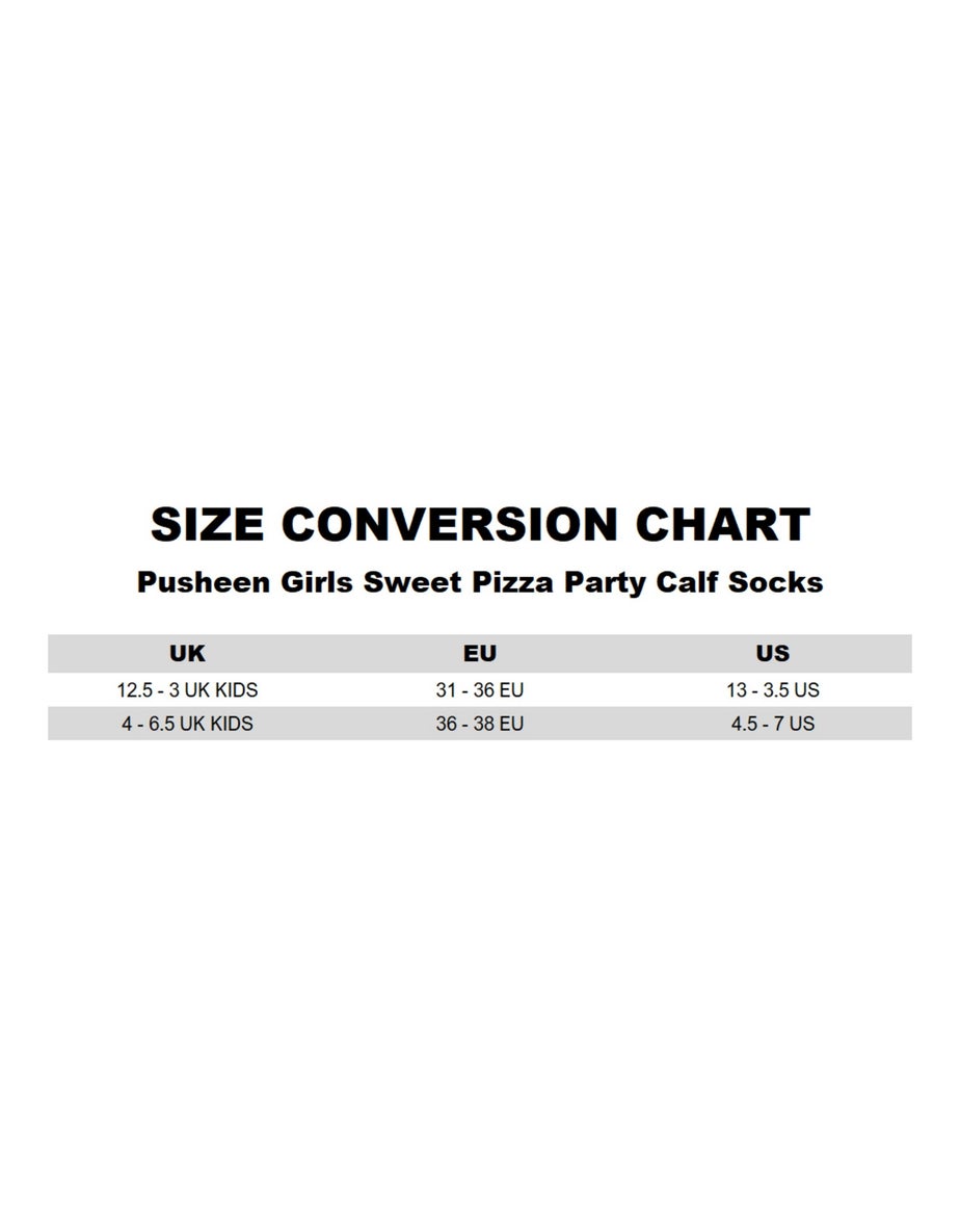 Pusheen Girls Multicoloured Calf Socks Set Of 5 (12.5 Younger - 6.5 Older)
