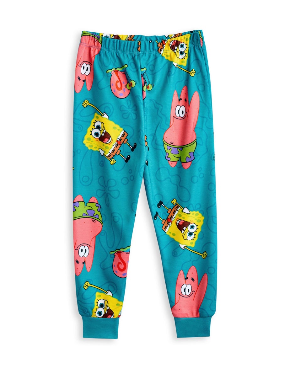 SpongeBob SquarePants Kids Multicoloured Pack Of 2 Pyjama Set (3 - 14 Years)