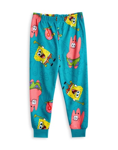 SpongeBob SquarePants Kids Multicoloured Pack Of 2 Pyjama Set (3 - 14 Years)
