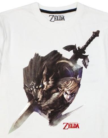 Vanilla Underground Nintendo Zelda Adults Long Leg White PJs