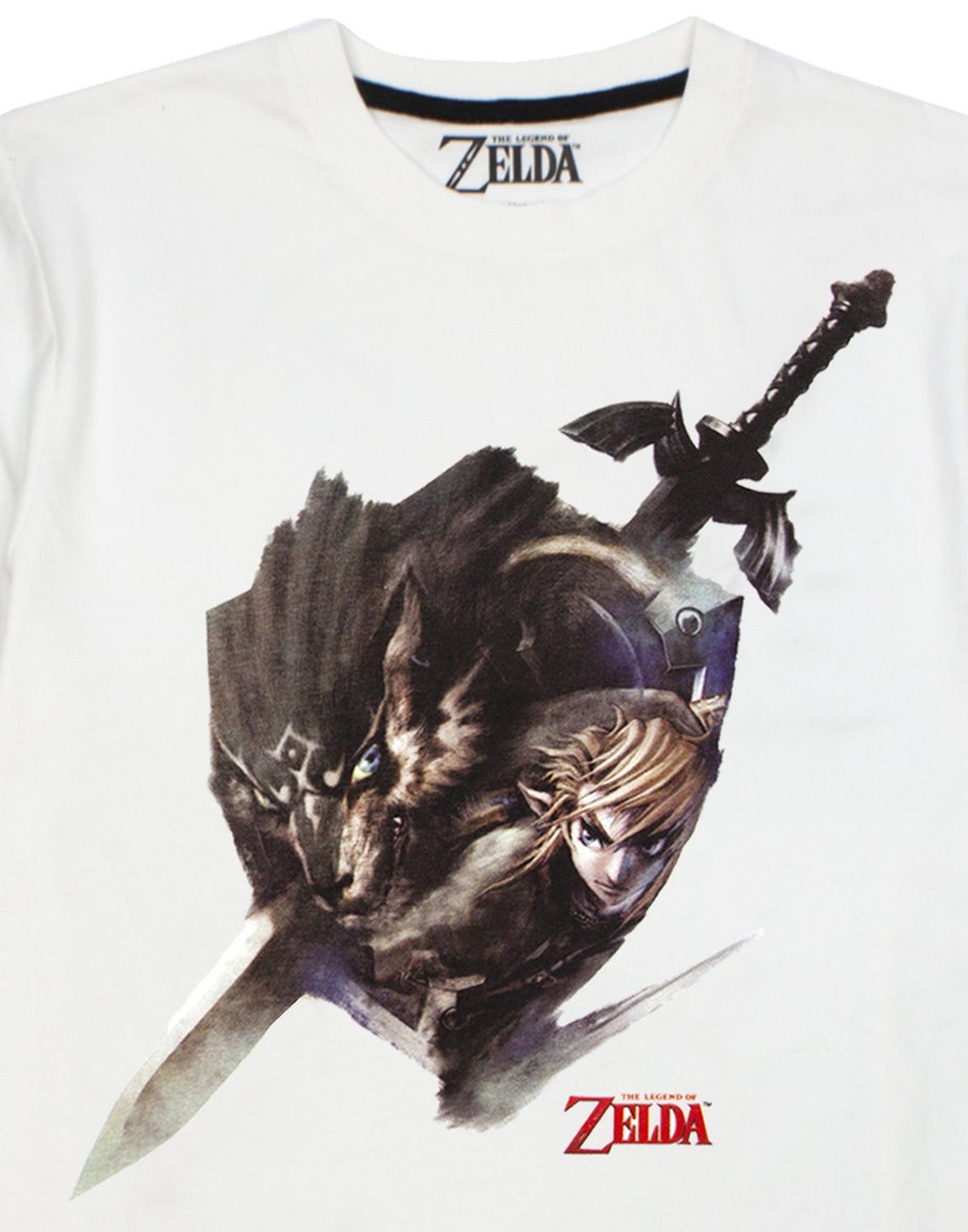 Vanilla Underground Nintendo Zelda Adults Long Leg White PJs