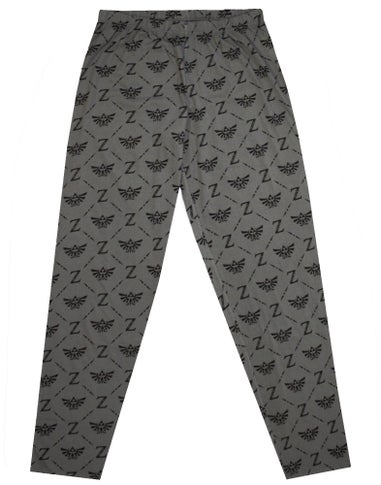 Vanilla Underground Nintendo Zelda Adults Long Leg White PJs