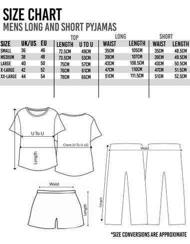 Vanilla Underground DC Comics Adults Camo Logo Black PJs