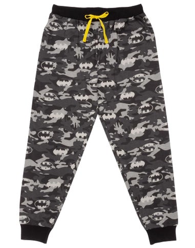 Vanilla Underground DC Comics Adults Camo Logo Black PJs