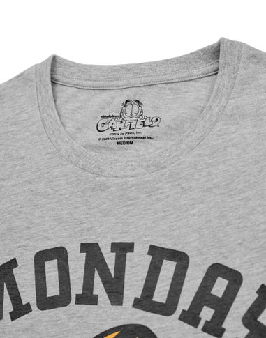 Vanilla Underground Garfield Adults Multi Character Grey PJs