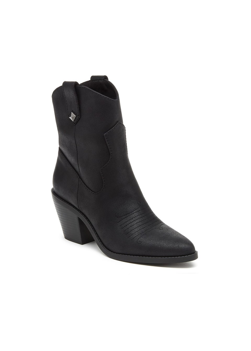 Rocket Dog Black Feather Ankle Boots