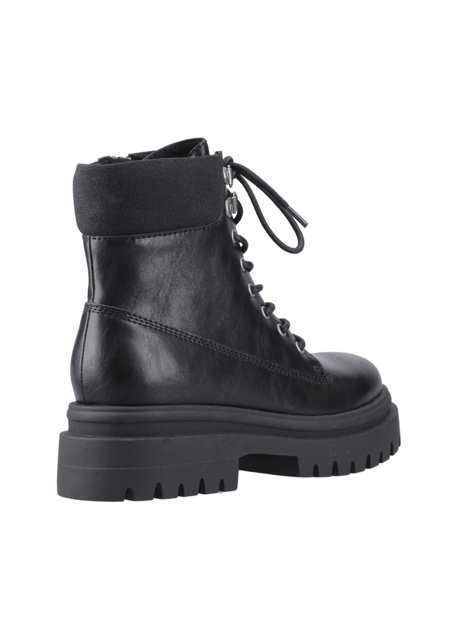Rocket Dog Black Danie Lug Boots
