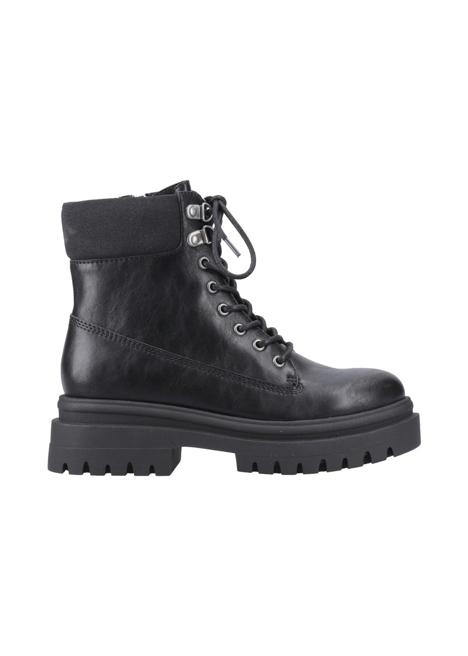 Rocket Dog Black Danie Lug Boots