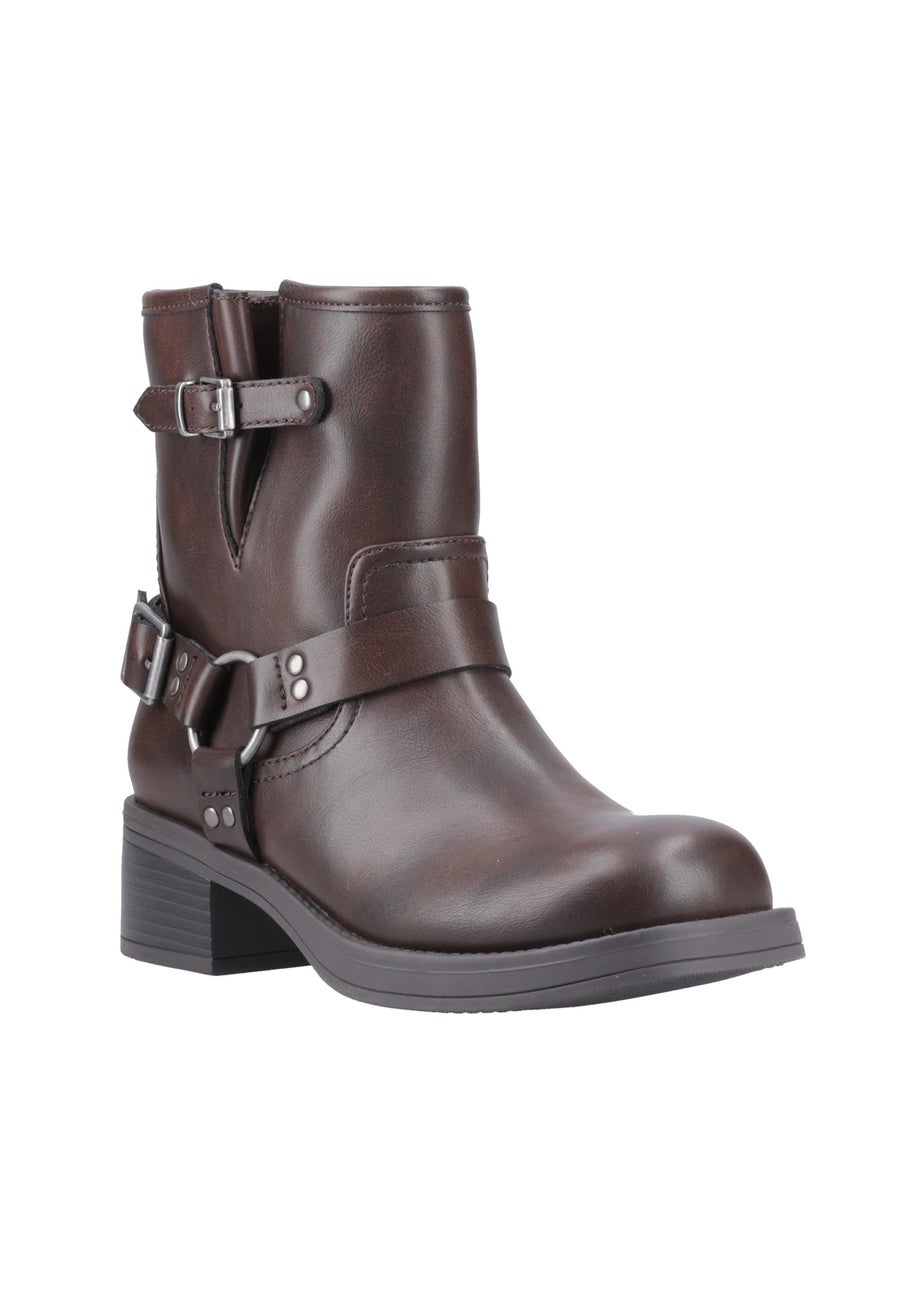 Rocket Dog Brown Nino Biker Boots