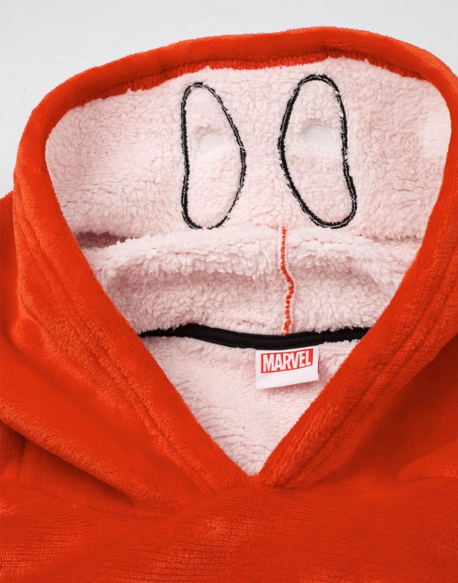 Vanilla Underground Marvel Adults Multicoloured Deadpool Blanket Hoodie