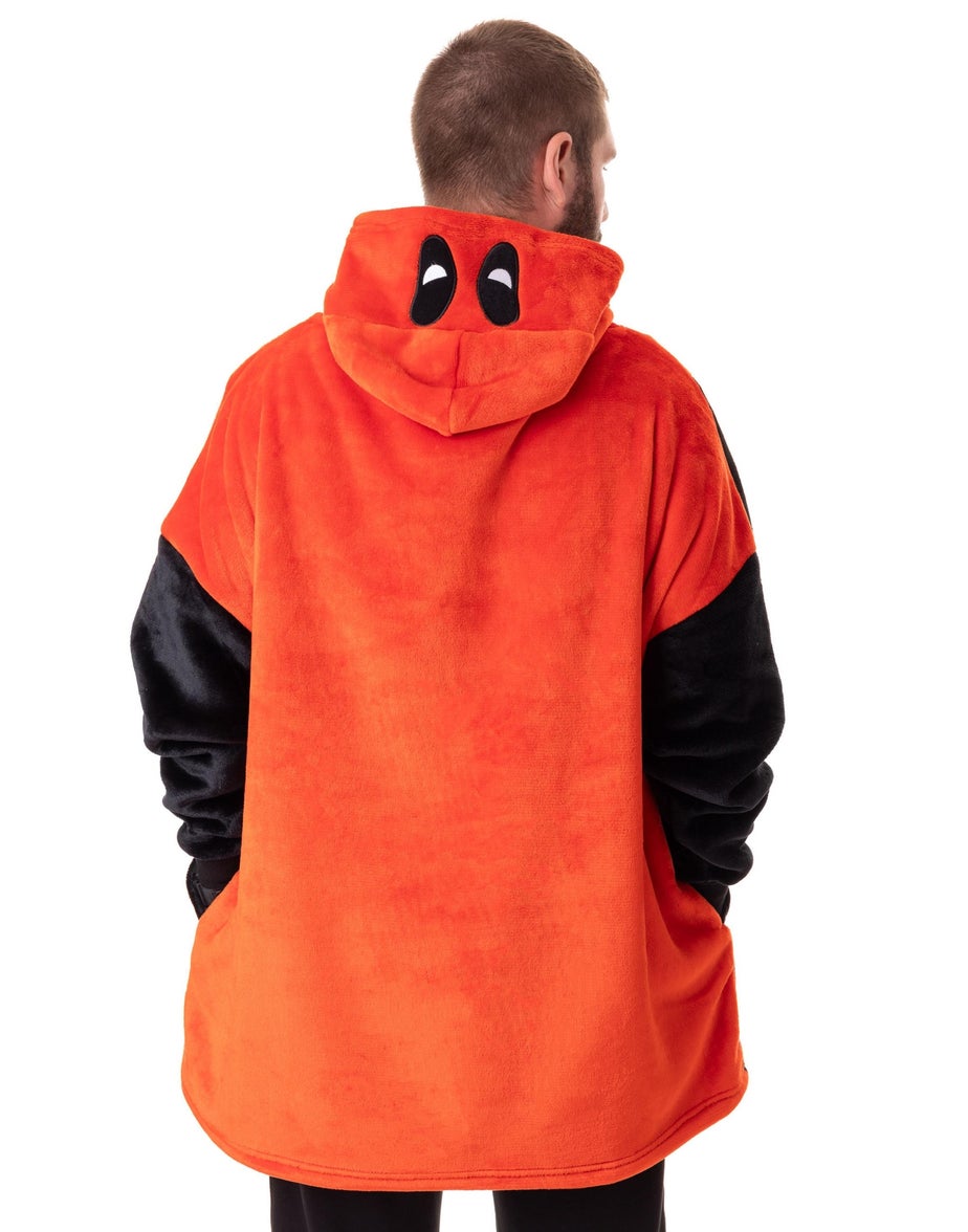 Vanilla Underground Marvel Adults Multicoloured Deadpool Blanket Hoodie