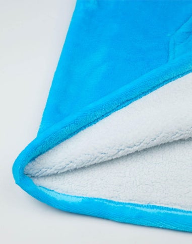 Vanilla Underground Sesame Street Adults Cookie Monster Blanket Blue Hoodie