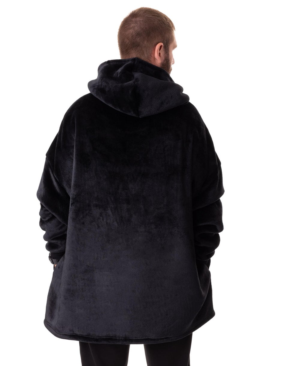 Vanilla Underground Marvel Adults Venom Blanket Black Hoodie