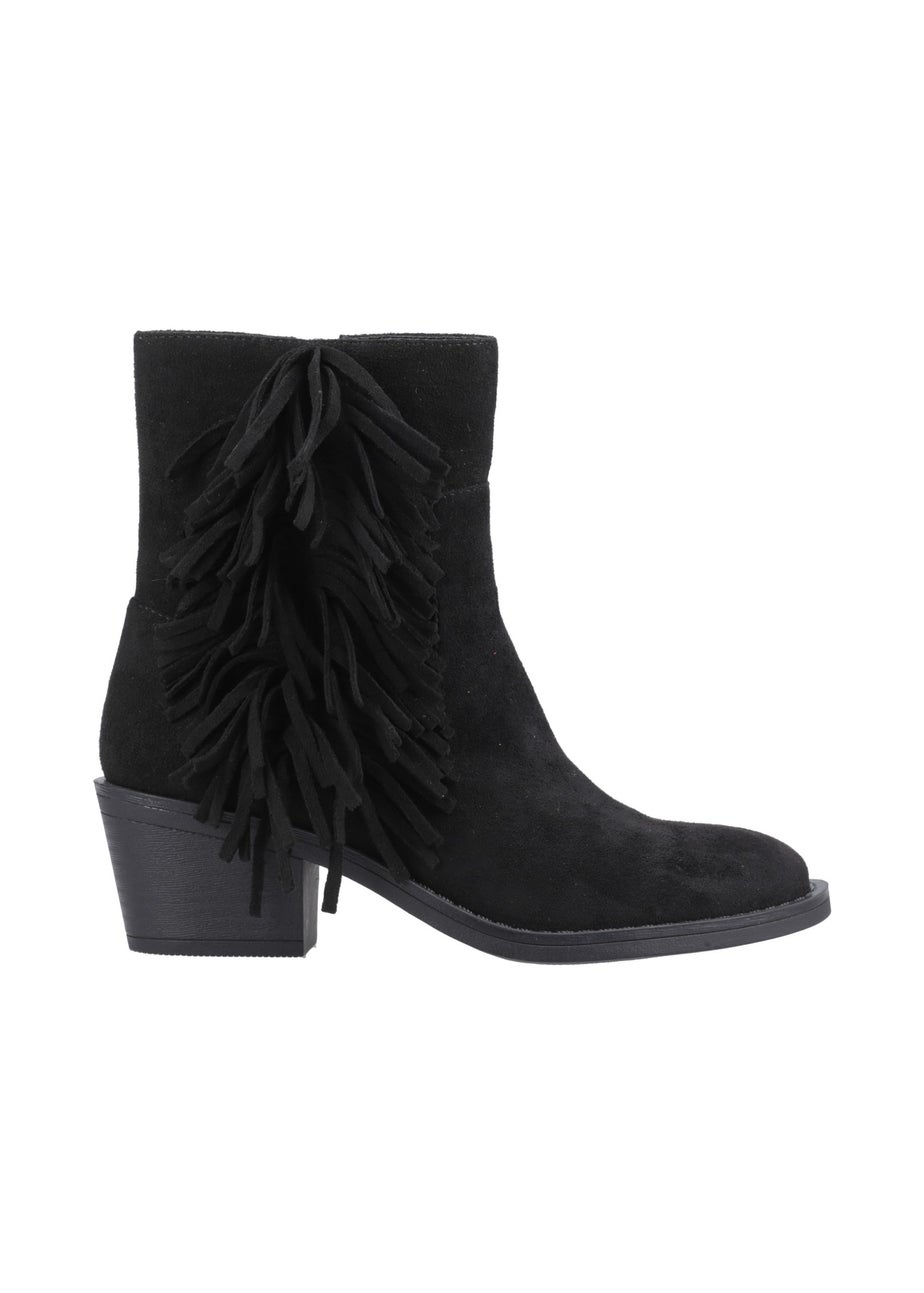 Rocket Dog Black Yankee Tassel Cowboy Boots