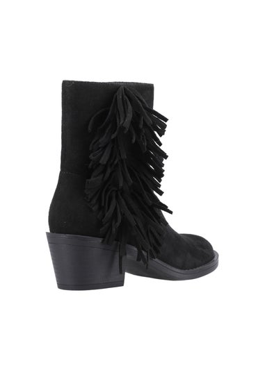 Rocket Dog Black Yankee Tassel Cowboy Boots