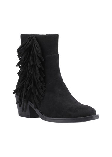 Rocket Dog Black Yankee Tassel Cowboy Boots
