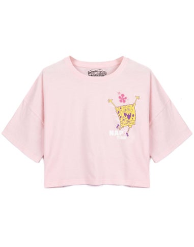 Vanilla Underground SpongeBob SquarePants Adults Spongebob Squarepants Pink PJs