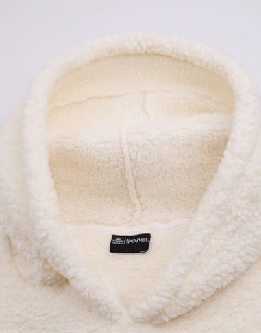 Vanilla Underground Harry Potter Adults Hedwig Blanket Beige Hoodie