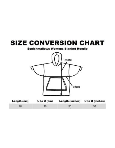 Vanilla Underground Squishmallows Adults Multicoloured Multi Character Blanket Hoodie