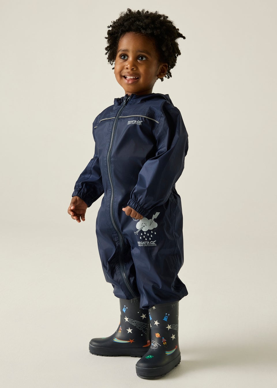 Regatta Ink Kids' Puddle IV Breathable All in 1 (6-72 months)