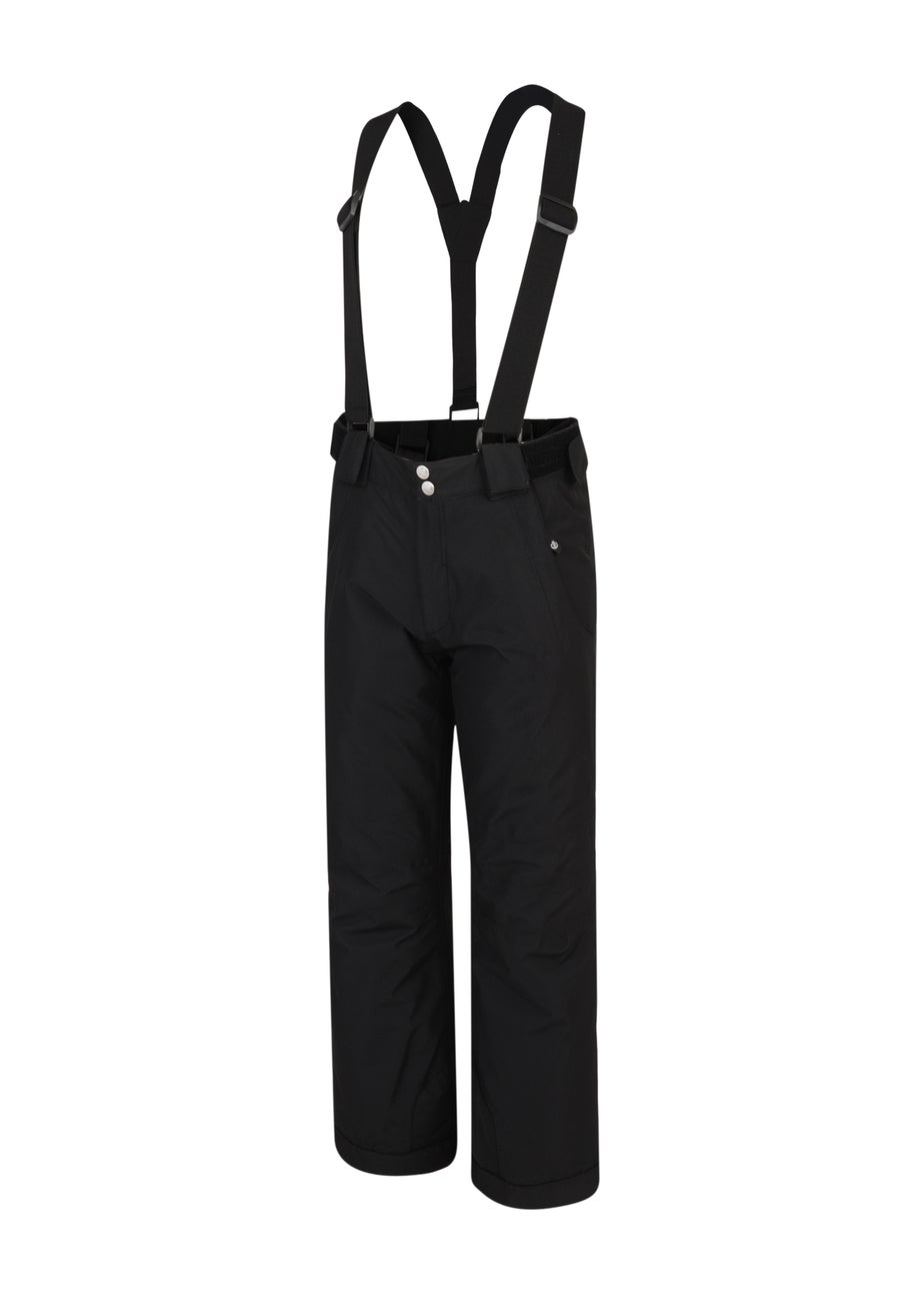 Dare2B Black Kids' Motive Waterproof Salopettes (3-16yrs)