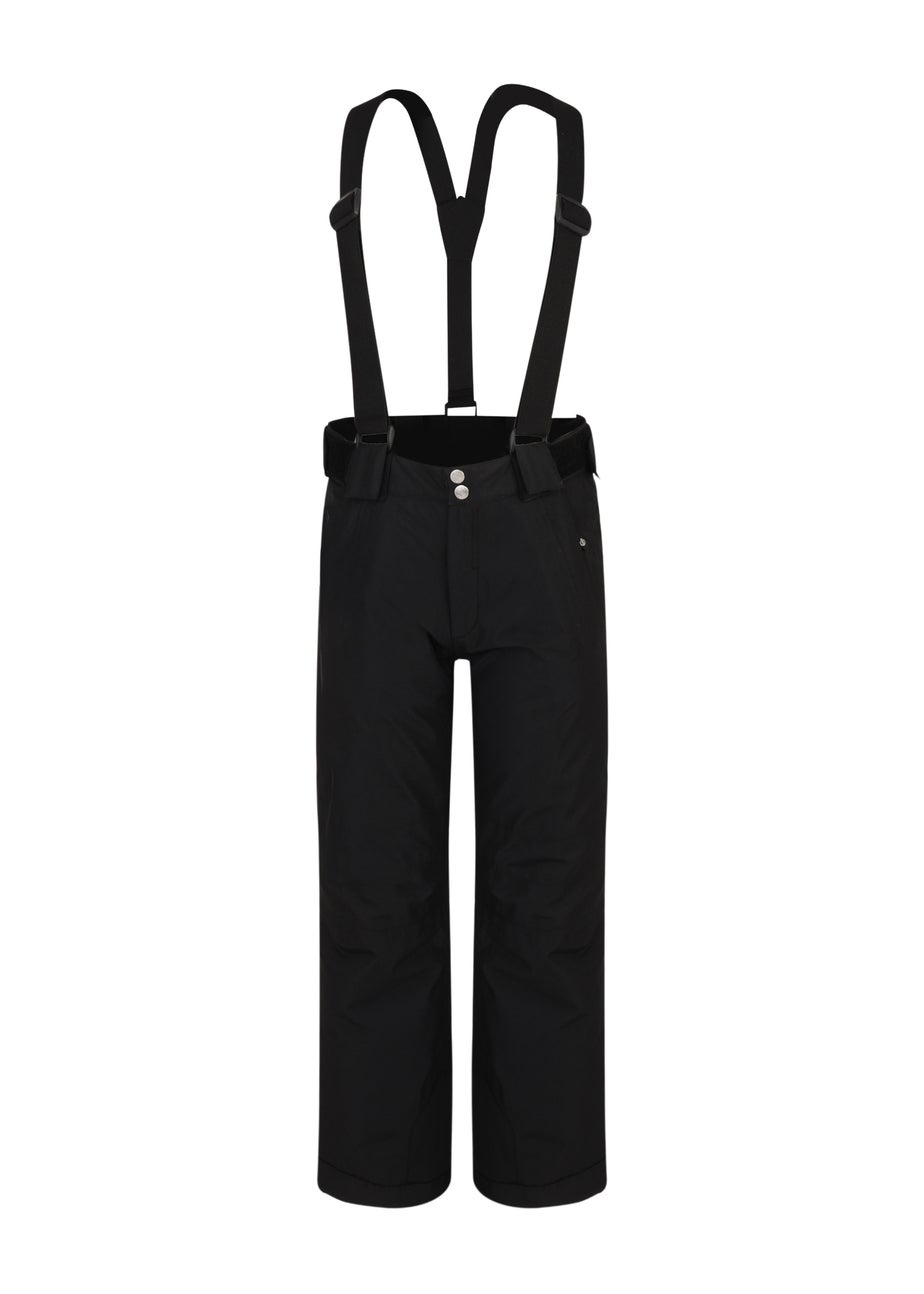 Dare2B Black Kids' Motive Waterproof Salopettes (3-16yrs)