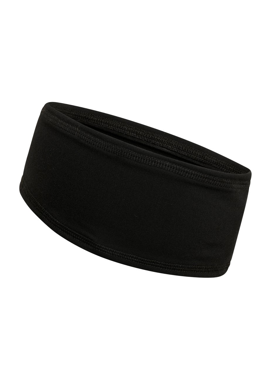 Dare2B Black Shrug Off II Stretch Headband