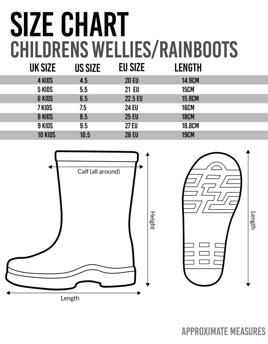 Vanilla Underground Hey Duggee Kids Duggee & All-Over Icon Print Wellies Red