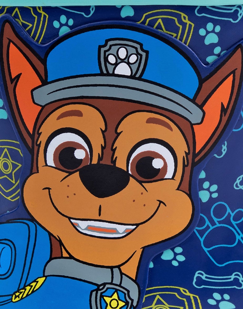 Vanilla Underground Paw Patrol Kids Chase Graphic Wellington Boots with Handles Blue