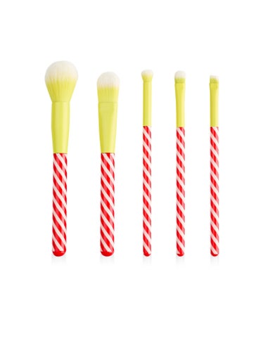 The Grinch Green Character Face Makeup Brush Set