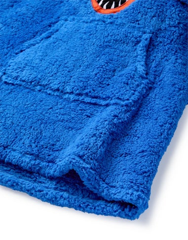 Vanilla Underground Poppy's Playtime Kids Character Embroidery Blanket Blue Hoodie