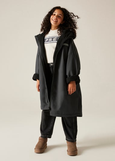 Regatta Slate Kids' Changing Robe