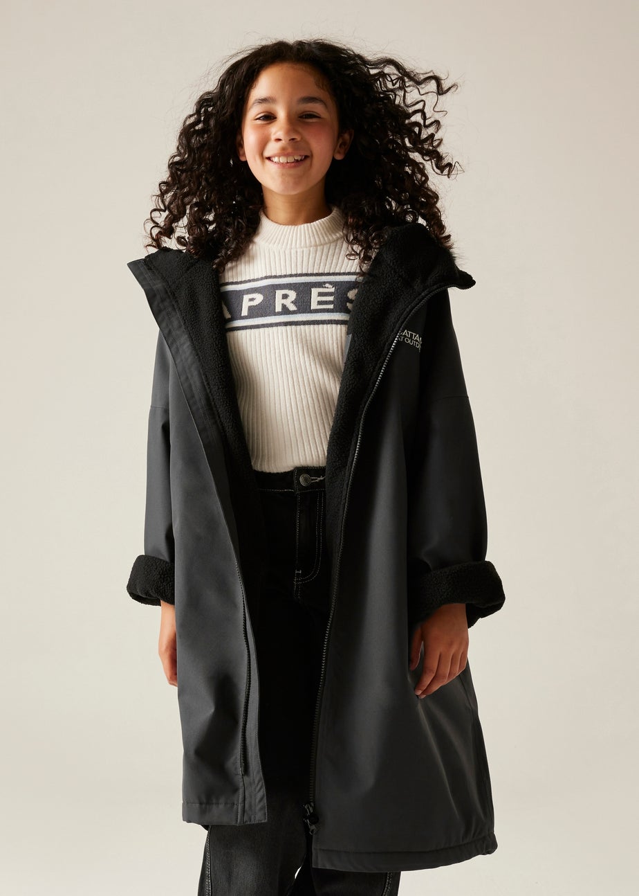 Regatta Slate Kids' Changing Robe