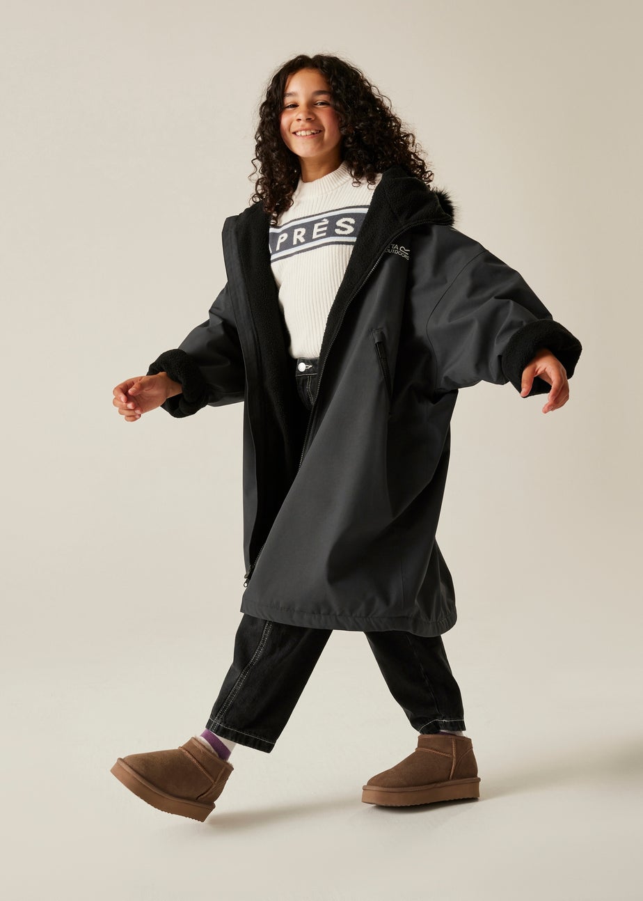 Regatta Slate Kids' Changing Robe