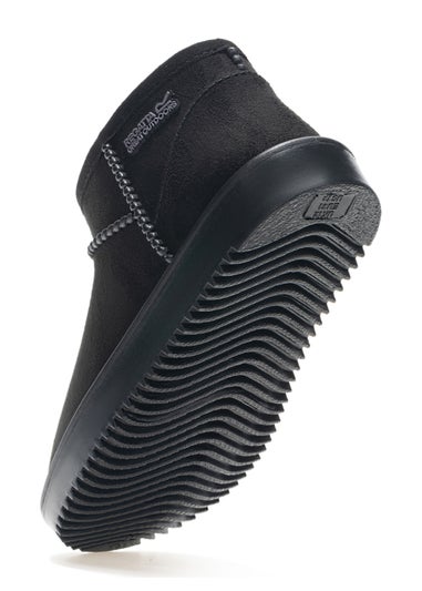 Regatta Black Kids' Risley Short Waterproof Boots (Younger 8 - Older 3)