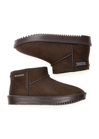 Regatta Chocolate Kids' Risley Short Waterproof Boots (Younger 8 - Older 3)