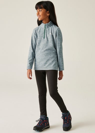 Regatta Forest Green Kids' Hot Shot Marl Durable Fleece (3-16yrs)