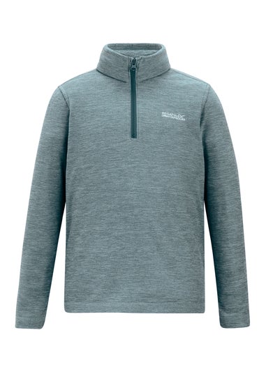 Regatta Forest Green Kids' Hot Shot Marl Durable Fleece (3-16yrs)