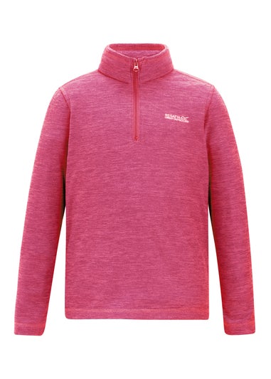 Regatta Candy Pink Kids' Hot Shot Marl Durable Fleece (3-16yrs)